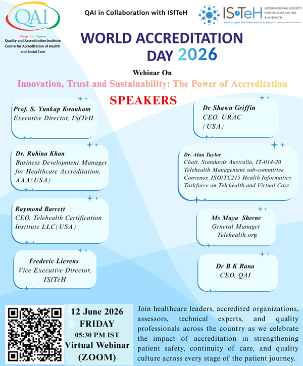 Innovation, Trust and Sustainability: The Power of Accreditation in Digital Health & Telehealth